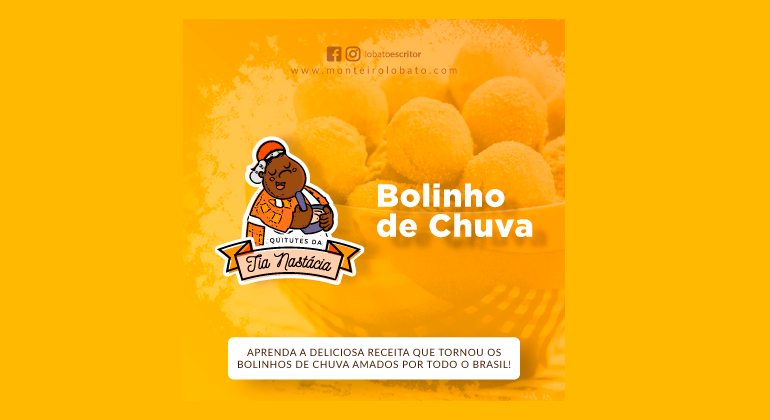 QUITUTES DA TIA NÁSTACIA – BOLINHO DE CHUVA