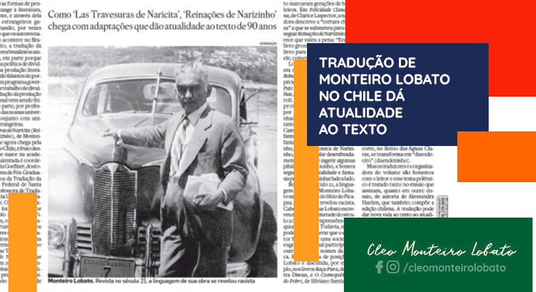 TRADUÇÃO DE MONTEIRO LOBATO NO CHILE DÁ ATUALIDADE AO TEXTO