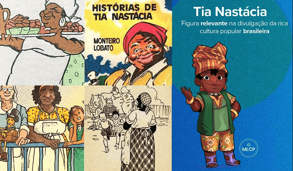 Tia Nastácia; Figura relevante na divulgação da rica cultura popular brasileira
